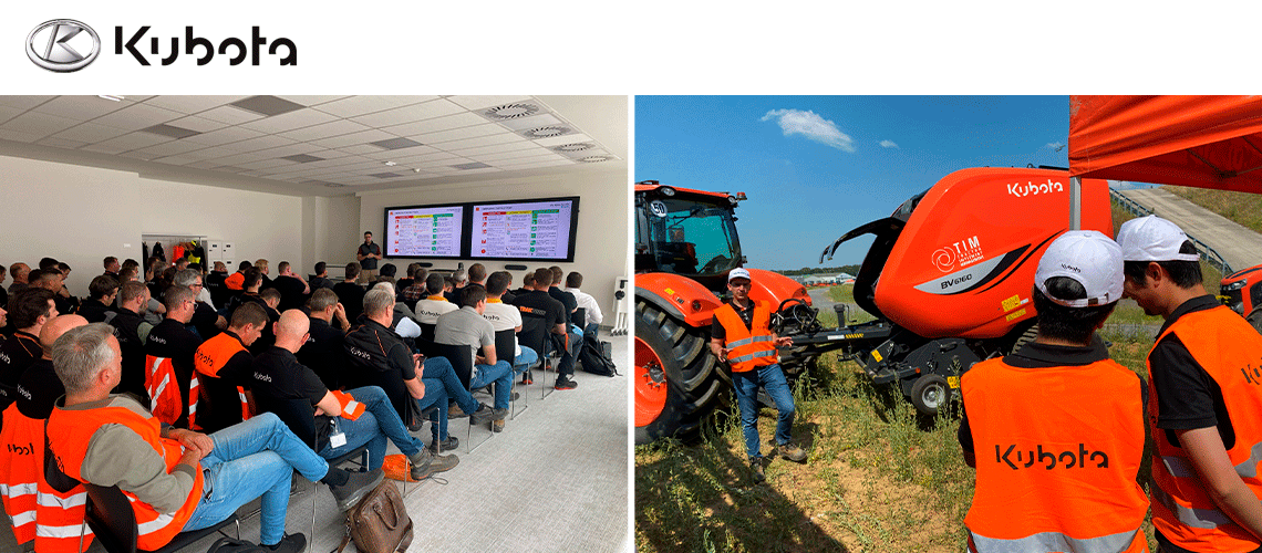 Kubota reúne a más de 400 profesionales de ventas de toda Europa en SalesPRO 2026