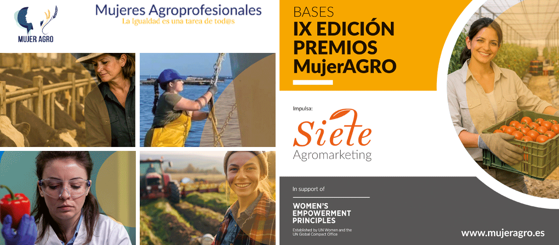 Abierto el plazo de presentación de candidaturas para los IX Premios MujerAGRO