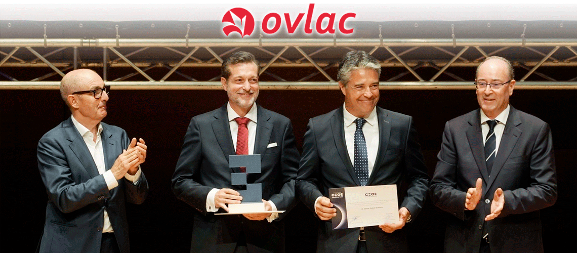 OVLAC recibe el Premio CEOE Castilla y León 2026 en el año de su 90 aniversario