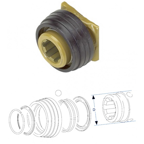 Accesorio WALTERSCHEID kit reparacion acople ASGE