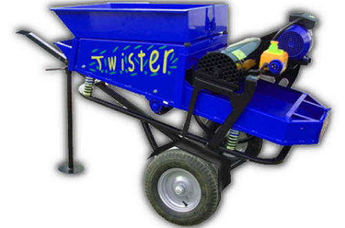 Recolector cribadora para almendras, aceituntas y frutos secos del suelo AGROMELCA Twister