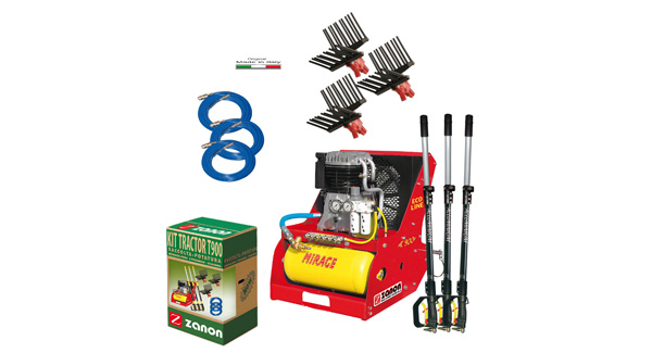 Kit profesional de recogida y poda T900 Tractor ZANON
