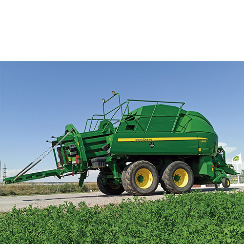 Empacadora gigante de segunda mano, usada, ocasión JOHN DEERE L1533
