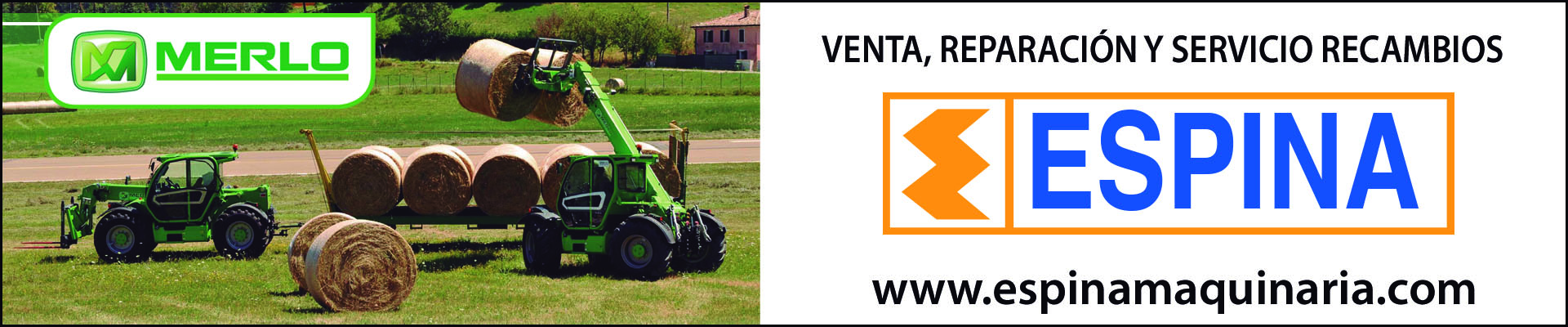 Espina. Venla, alquiler y reparación de maquinaria agrícola.