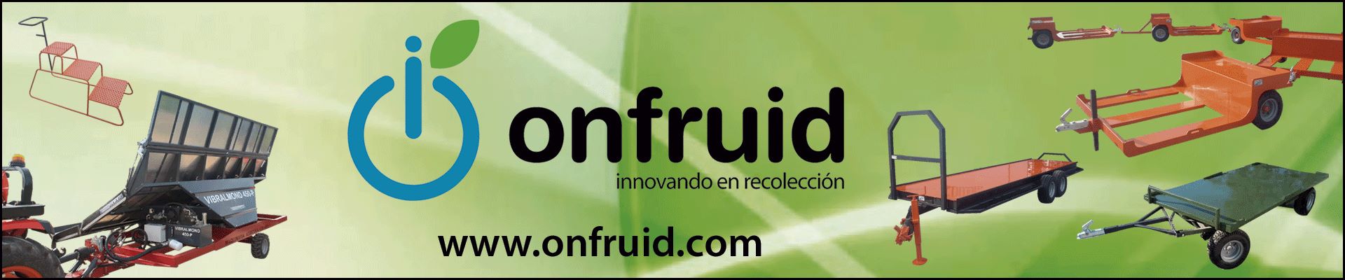 Onfruid ofrece maquinaria agrícola para la recolección de fruta, poda y limpieza de granjas a los mejores precios del mercado.