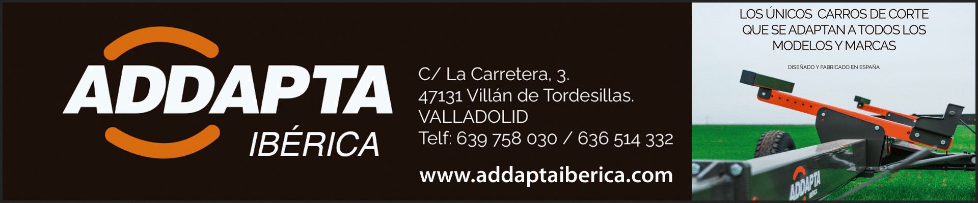 Addapta Iberica. Carros de corte adaptables a todas las marcas y modelos.