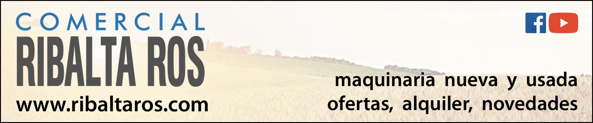Comercial Ribalta Ros venta, alquiler y reparación de maquinaria agrícola de segunda mano