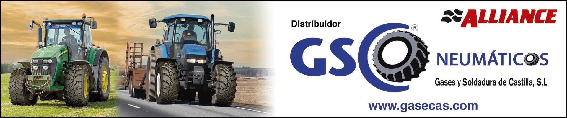 Gases y Soldadura de Castilla Gasecas. Almacén neumáticos agrícolas