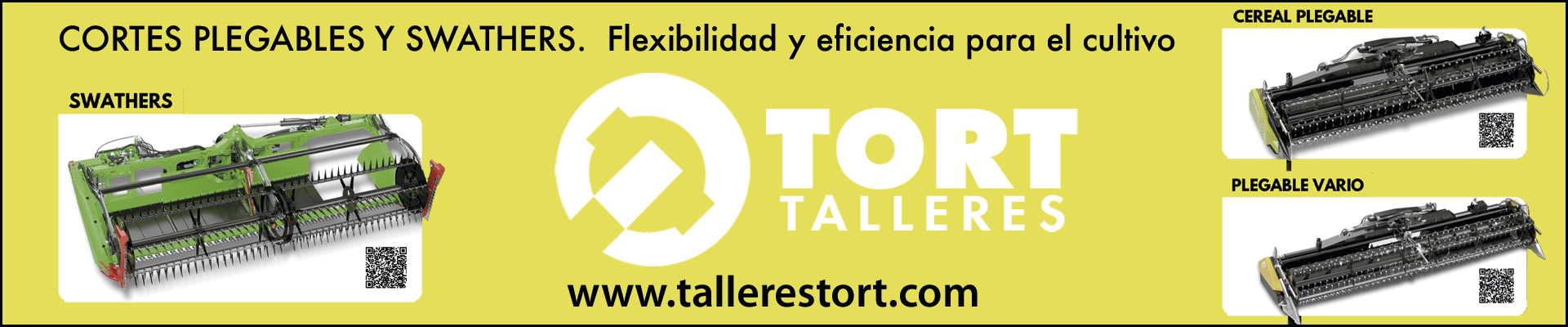 Talleres Tort. Piezas de recambios adaptables a las cosechadoras.