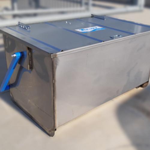 Contenedor para la recogida de animales muertos de acero inoxidable TOLMET