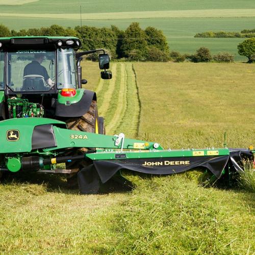 Segadora suspendida trasera individual JOHN DEERE 324A Vicens maquinaria agricola